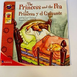 Princess and the Pea book in Spanish